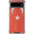 Turkish Flag Distressed Google Pixel 6 Clear Case